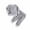 Grey, variant on Tween Girl Clothes 2 Pieces Outfit Set Outfits Set Cute Long Sleeve Hoodie And Pants Outfit Casual Letter Print Loose Fit Toddler Party Fall Tracksuit 18-24 Months