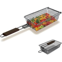 Yukon Glory Premium Grilling Basket for Barbecue, Fish, & Vegetable