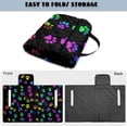thumbnail image 5 of KUIFORTI Dog Paw Print Colorful Golf Cart Seat Cover Provides All-Weather Protection Travel Sports Cart Seat Cushion Covers Compatible with EZGO and More 2 Person Seats Golf Carts, 5 of 7