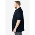 thumbnail image 3 of KingSize Men's Big & Tall Shrink-Less Classic Cotton Polo Shirt, 3 of 5