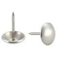 thumbnail image 5 of Uxcell 0.47''x0.67'' Upholstery Nails Tacks Furniture Thumb Push Pins Iron Silver Tone 40pcs, 5 of 5