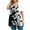White, variant on TQWQT Womens Tops Plus Size 4x-5x Flowy Crew Neck Tshirts Floral Graphic T-Shirt Short Sleeve Blouses Dressy Casual Trendy Tunics Pink 3XL
