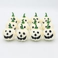 thumbnail image 3 of 12 piezas de calabazas de simulación, accesorios de fotos para el festival de Acción de Gracias y Halloween Blanco, 3 of 5