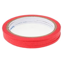 IDEANATEGRATE 4 Rolls Marking Tape for Clothing Design Hand Tearing and Easy Positioning Red