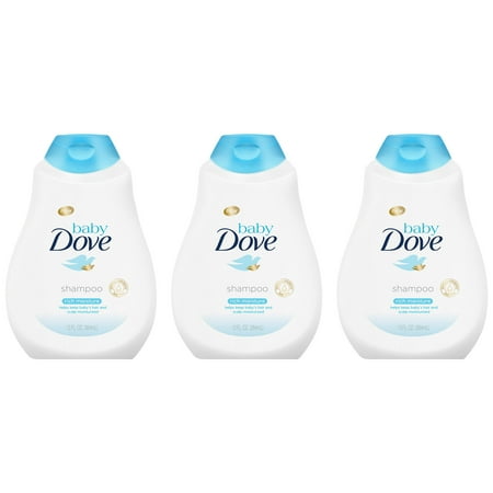 Baby Dove Tear Free Shampoo Rich Moisture 13 oz, 3