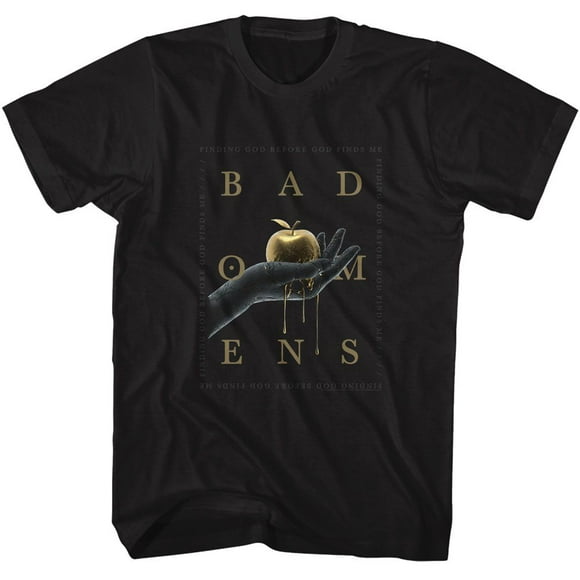 Bad Omens Finding God Black Adult T-Shirt 3Xlt