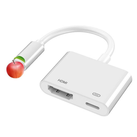 nipocaio Lightning To Hdmi Digital Tv Av Adapter Cable For Apple Iphone Ipad 5 6 7 8 Plus