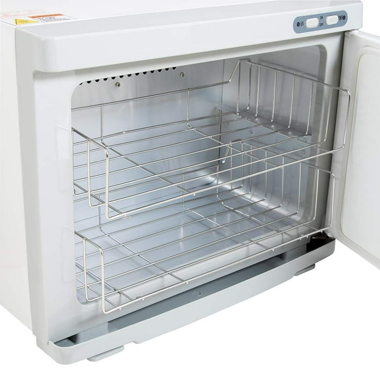 ForPro Professional Collection Premium Hot Towel Warmer, UV Sterilization,  23L Extra Large Capacity, Two Stainless Steel Racks, White - Walmart.com
