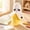 Yellow, variant on Msgweeeg Stuffies Plush Toys Soft Musical Sensory Toy Interactive Toy with Sounds Touch Activated Doll Mode Educational Toy Fruit Style Gift