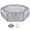 Gray, variant on LAZIOEGR Small Animal Playpen Portable Foldable Exercise Fence with Side Door, Outdoors Pet Cage Tent for Chicks Cats Dogs Rabbits Hamsters, Breathable Mesh Pen, Gray (10.24 inches / 26 cm)