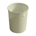 thumbnail image 2 of Vxdvou Round Open-Top Waste Bin for Home, Bathroom & Kitchen, Modern Plastic Trash Can with Compact Design, Space-Saving and Easy to Clean for Small Waste Items, Stylish and Functional, 2 of 7
