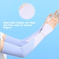 thumbnail image 3 of Mdesiwst 1 Pair Cooling Arm Sleeves Breathable Moisture-Wicking Super Soft High Elastic Quick-dry Anti-UV Arm Covers Ladies Oversleeves, 3 of 7
