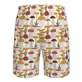 thumbnail image 6 of Naloa Mushroom Men's Beach Shorts, Surfing shorts, Swim trunks, Quick Dry Swim Trunks for Surfing Beach Fun - Small, 6 of 9