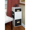 thumbnail image 2 of Niche Cubo Storage Set- 2 Full Cubes/1 Half Cube- White Wood Grain, 2 of 3