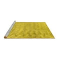 thumbnail image 2 of Ahgly Company Machine Washable Indoor Rectangle Oriental Yellow Industrial Area Rugs, 5' x 8', 2 of 4
