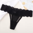 thumbnail image 1 of Product Category Women's Panties | Seamless Breathable Lace Triangle Briefs for Everyday Comfort and Smooth, 1 of 3