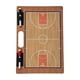 thumbnail image 2 of Tablero de entrenamiento de baloncesto Tablero de entrenadores Tablero de juego Marcador borrable Diseño portátil Cuaderno Canasta Portapapeles para DYNWAVEMX Junta de Entrenadores de Baloncesto, 2 of 8