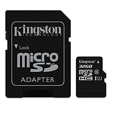 Professional Kingston 32GB Samsung Galaxy J2 MicroSDHC Card with custom formatting and Standard SD Adapter! (Class 10,