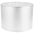 thumbnail image 1 of OULII tabletop lamp shades Lampshade Cloth Silver Light Diffusion Bedroom 1Pack, 1 of 7