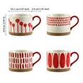 thumbnail image 3 of Wosthever Taza de agua de cerámica a la moda, taza de café con leche, tazas de té para beber, botella de cumpleaños para el hogar, interior, oficina, Teteras tipo 3 Wosthever HA081207-03, 3 of 6