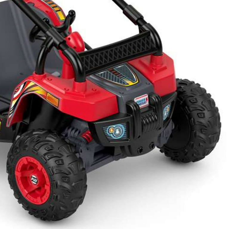 Power Wheels Baja Trailster Battery Powered Ride On Toy w Steel Frame Red