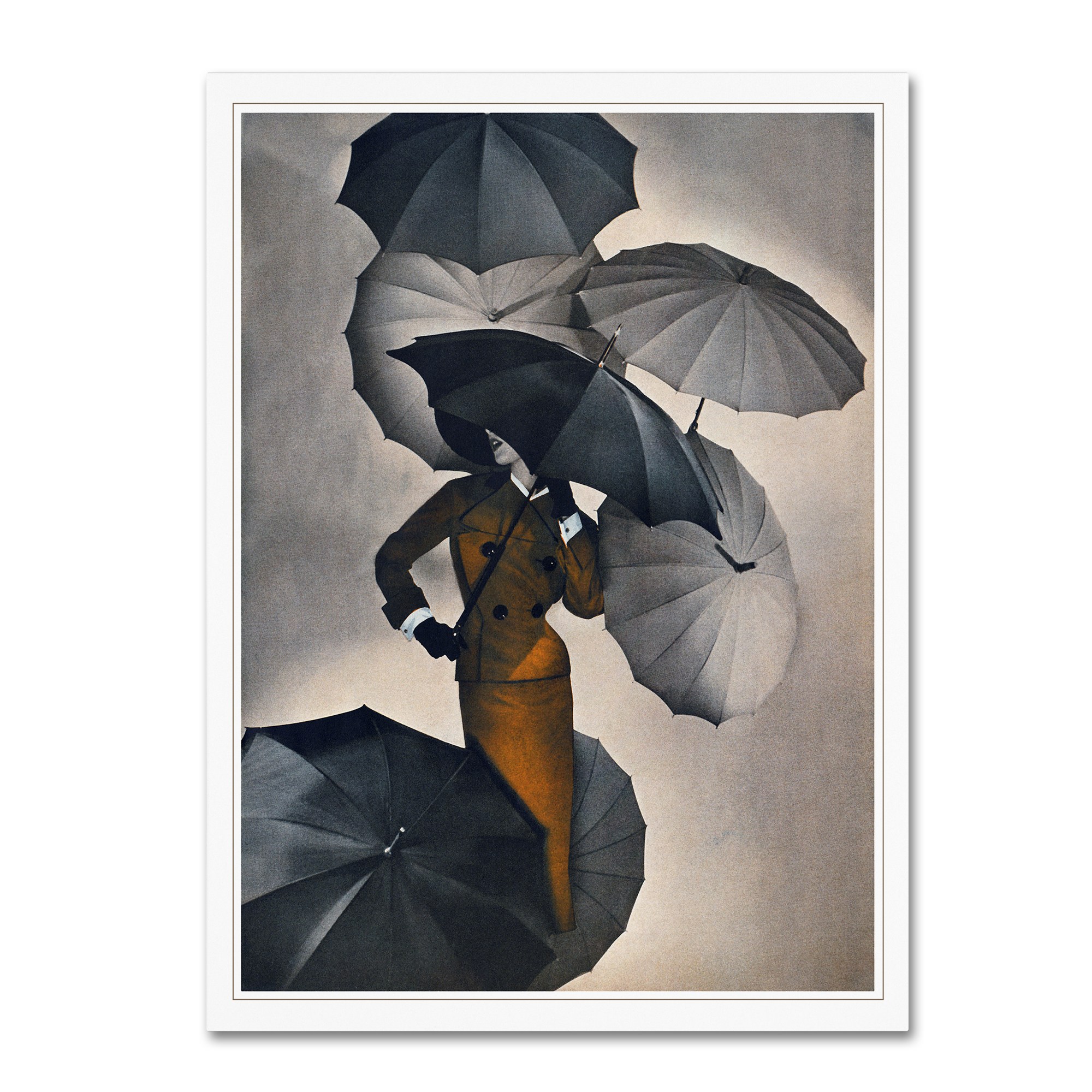 Trademark Fine Art 'Fashion Women 19' Canvas Art by Vintage Lavoie