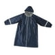 thumbnail image 3 of Impermeable infantil con capucha para estudiantes con mochila escolar y bolso de mano. 2XL, 3 of 9