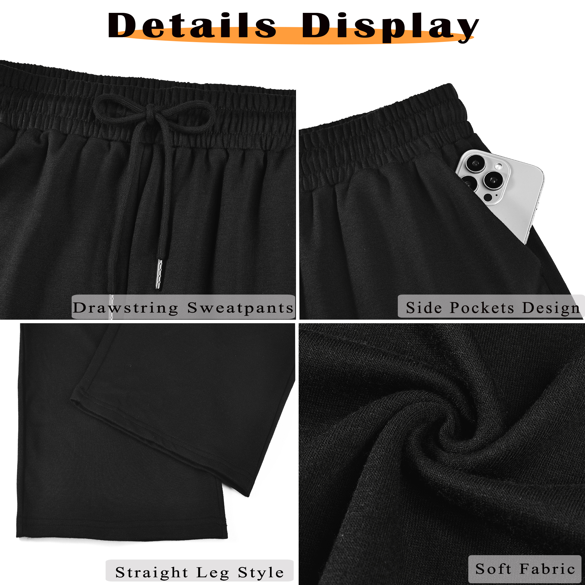 MOSHU Women's Straight Leg Sweatpants photo 6