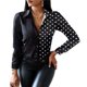 thumbnail image 1 of Camisetas Sin Mangas Camiseta informal con estampado de flores con botones para mujer, traje diario con cuello en V (negro S) Ygjytge para Mujer Negro T L, 1 of 7