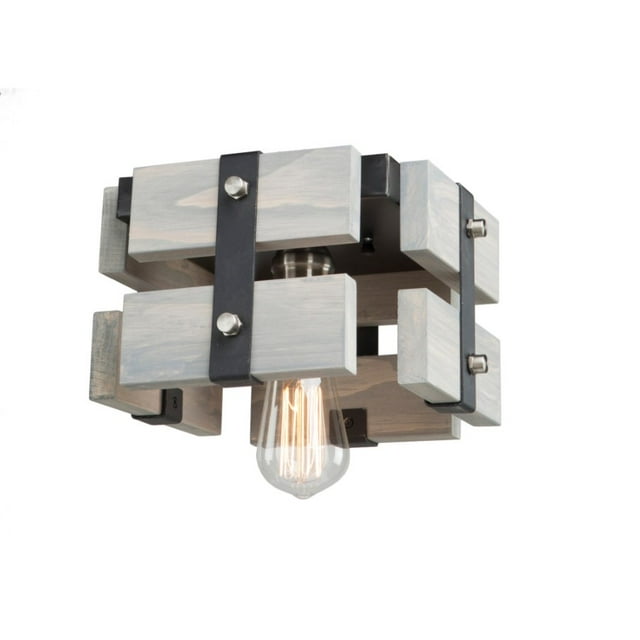 Artcraft Lighting Barnyard Flush Mount (Beach Wood)