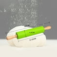 thumbnail image 5 of Joernso Rolling Pin Wooden Handle Good Toughness Silicone Wooden Handle Rolling Pin for Kitchen, 5 of 8