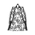thumbnail image 3 of Balery Hand Drawn Snake Vintage Canvas Backpack for Men and Women - Large Capacity, Durable Travel Laptop Bag for School, Work, Hiking, and Outdoor Activities, 3 of 7
