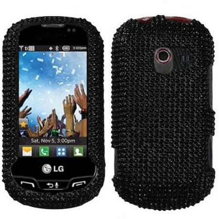 Lg Extravert Vn271 Rubber - LG VN271 Extravert MyBat Protector Case, Diamante 2.0