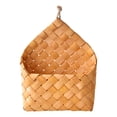thumbnail image 1 of simhoa Wall Fence Hanging Planter, Rattan Basket, Hand Made Wicker Rattan , Flower Pots D, 1 of 7