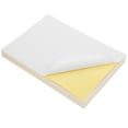 ITSELFER 100 Sheets of Printable Vinyl Sticker Paper for Printer Blank