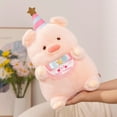 thumbnail image 5 of Pink Pig Plush Stuffed Animal-8'' Kawaii Pig Plush Doll - Adorable Birthday Pig Gift for Kid & Adult, 5 of 5