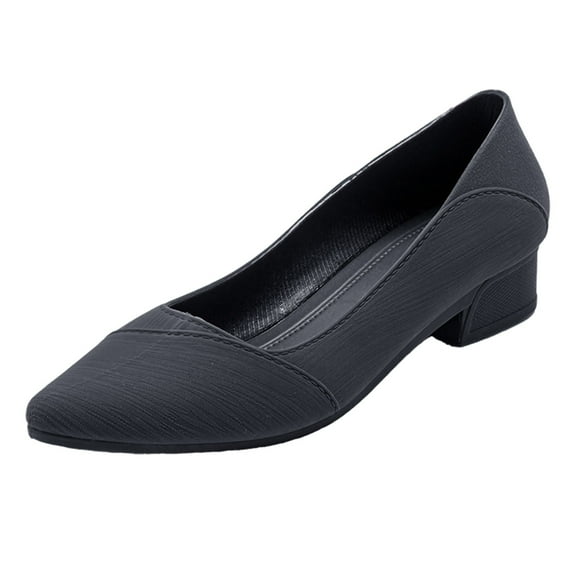 Sngxgn Flats for Women Soft Slip On Flat Shoes Work Flat Woman Walking Shoes Comfortable Casual(Black,37)