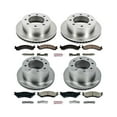 thumbnail image 3 of Power Stop Front and Rear Stock Replacement Brake Pad and Rotor Kit KOE5466, 3 of 8