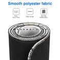 thumbnail image 3 of Long Mouse Pads for Desk,Black Geometric Diamond Pattern Desk Mats on Top Of Desks, Desk Mouse Pad Extra Large with 3mm Non-Slip Base and Stitched Edge for Gaming,Office,Work,Home 47.3"x23.6", 3 of 6