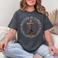 thumbnail image 2 of Rooted in Christ Shirt, Jesus Shirts, Christian Cross T-Shirt, Men's And Women's Graphic Tee 100% Cotton by TBun, Full Sizes S-5XL, 2 of 5