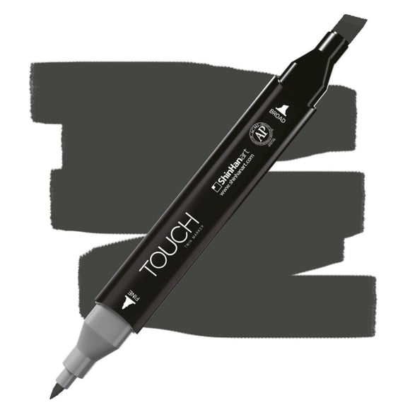 Marcador Doble Punta Touch Shin Han multicolor Brush