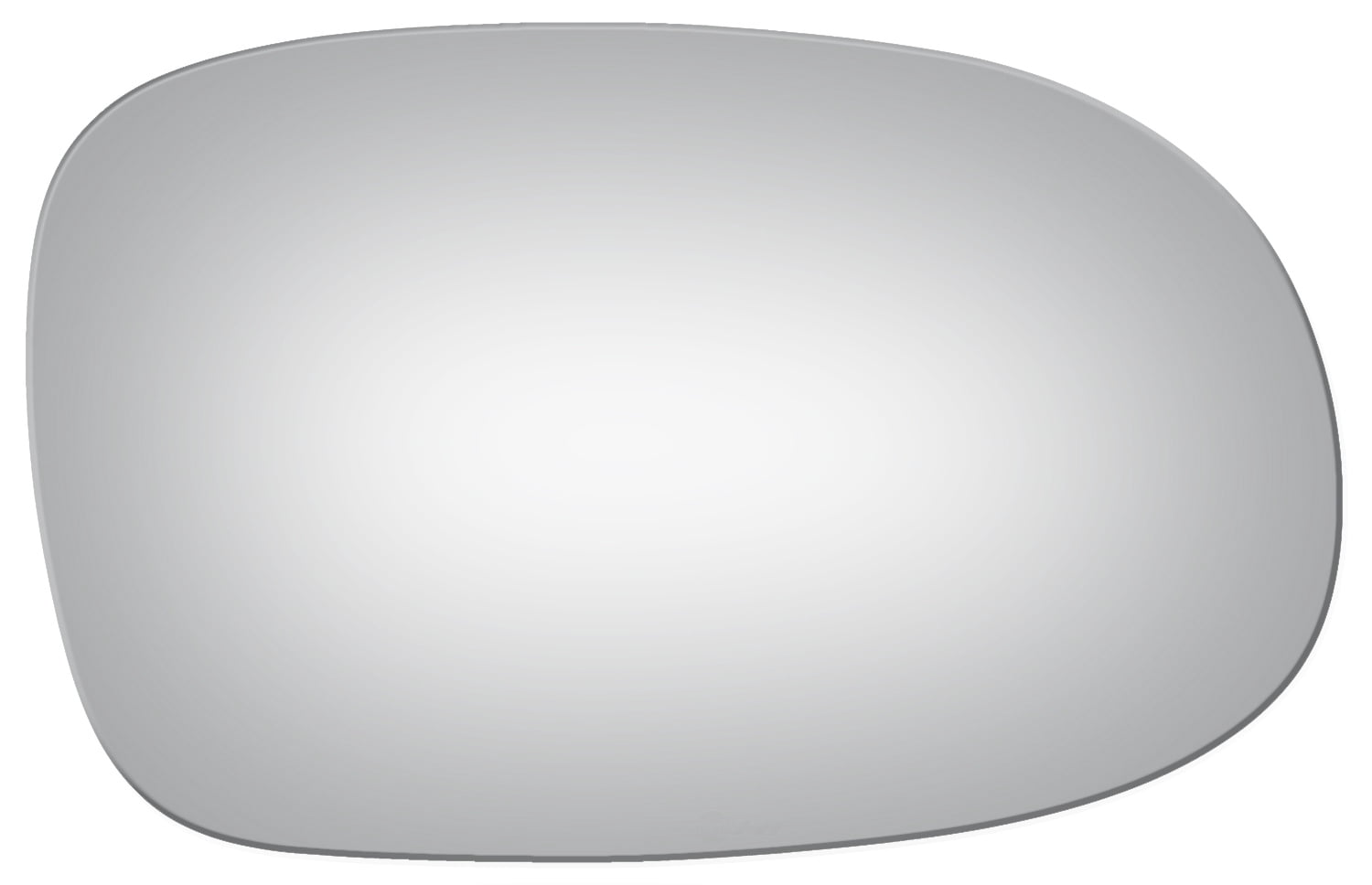 Burco Side View Mirror Replacement Glass - Clear Glass - 3563