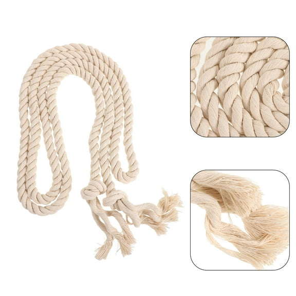 Hemobllo Women Belt Woven Rope Belt Cotton Comfortable Fit Parties 1Set