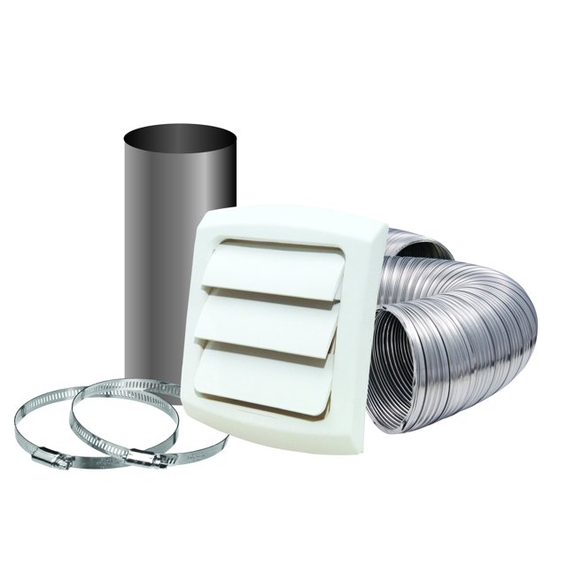 Dundas Jafine MLFVK48E Semi-Rigid Aluminum Dryer Vent Kit