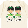 thumbnail image 4 of Inktastic Irish Twins St Patricks Girls Girls Long Sleeve Baby Bodysuit, 4 of 5