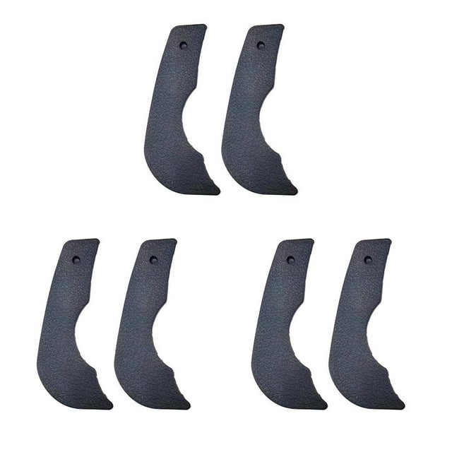 Wisewang Rubber Cover Terminal Cap The Rubber Back Cover DSLR Black Sticker Repair Spares Compatible with with Glue Unit 2cps 3Set