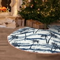thumbnail image 5 of Rateoe Retro Coconut Tree Pattern Christmas Tree Skirt with Ties , Christmas Tree Decorations, Farmhouse Christmas Decor Xmas Holiday Decorations-30", 5 of 6