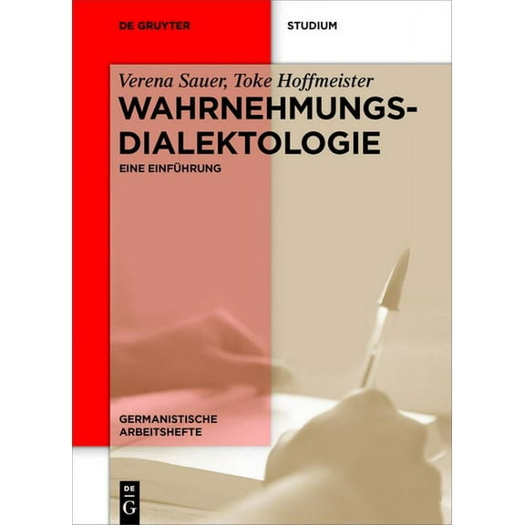 Germanistische Arbeitshefte Wahrnehmungsdialektologie, Book 50, (Paperback)
