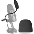 thumbnail image 1 of Yeti X Mic Pop Filter With Foam Windscreen - 4 Inch 3 Layers Wind Pop Screen Mask Shield And Foam Wind Cover For Blue Yeti X Mic To Improve Sound Qual, 1 of 1