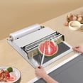 thumbnail image 6 of 18in Hand Meats Wrapping Machine, Food Film Stainless Steel Plastic Wrap Sealer, Cling Film Food Packaging Machine for Fruits Vegetables Meats Seafood, 6 of 14